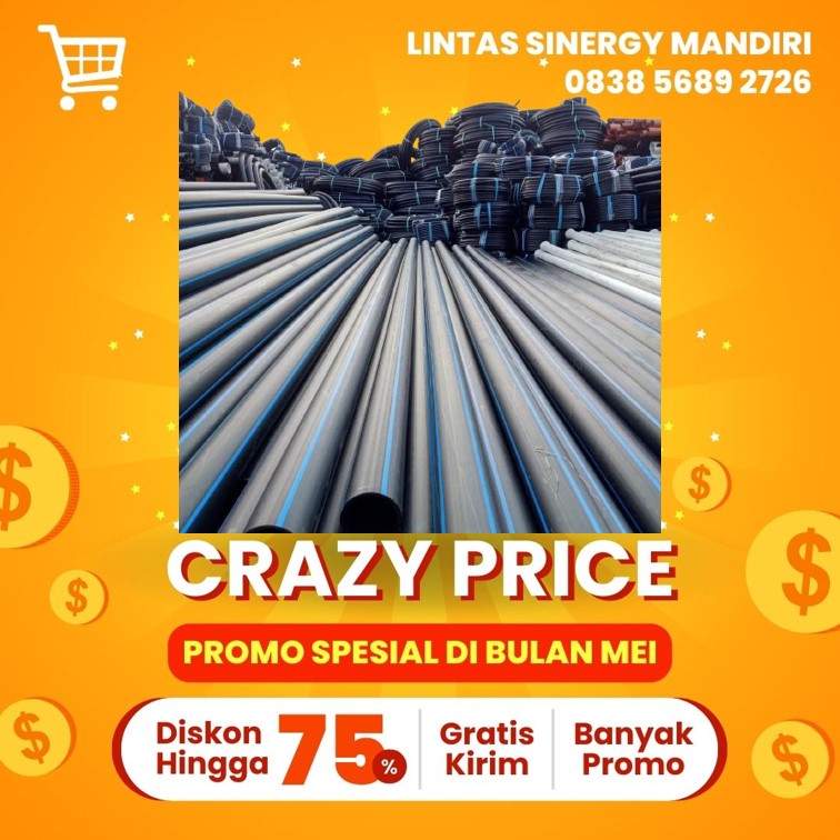 Pipa HDPE Vinilon PE 100 Bengkulu Selatan | Pilihan Terlaris, Super Fleksibel & Bergaransi Resmi
