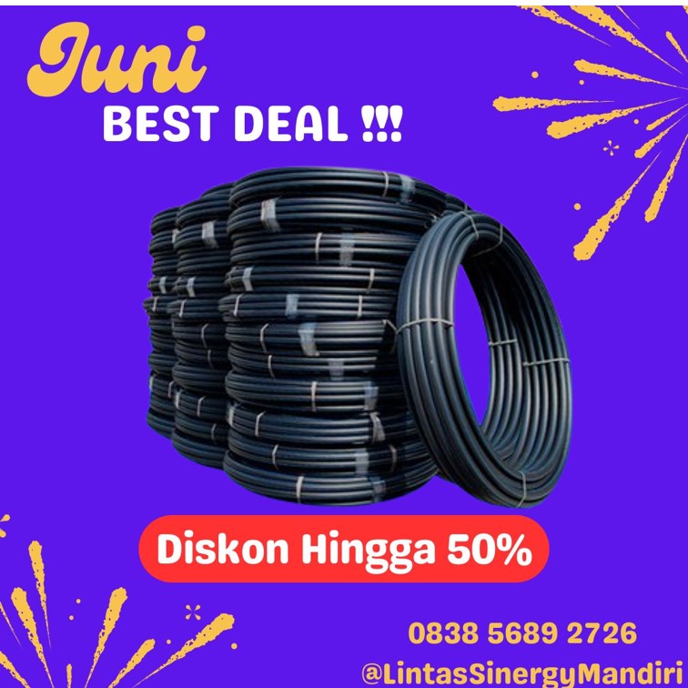 Pipa HDPE Sumbawa Barat Agen Vinilon Murah 082110004796